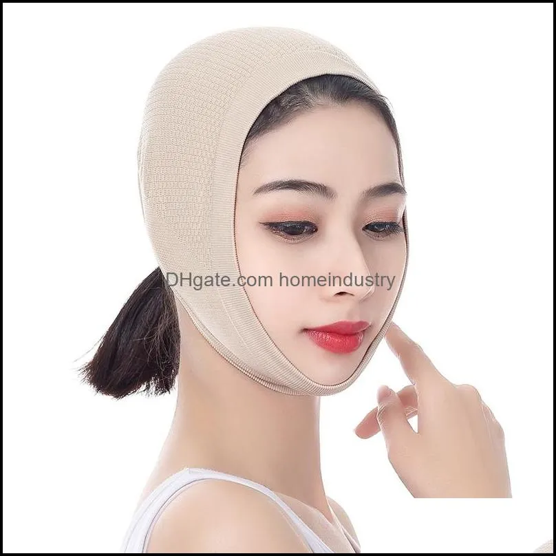3D Reusable Breathable Beauty Women Face Slimming Bandage V Shaper Massage Lift Sleeping Mask Facial Slimming Bandages 180