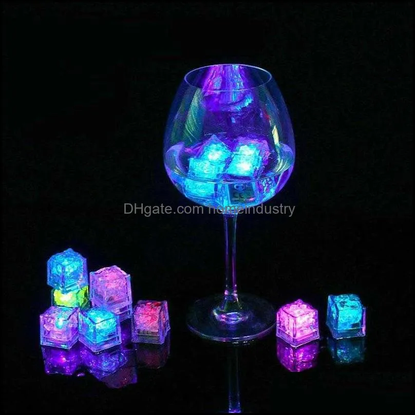 Customers Often Bought With Compare with similar Items LED Ice Cubes Bar Barware Flash Auto Changing Crystal Cube Water-Actived Light-up