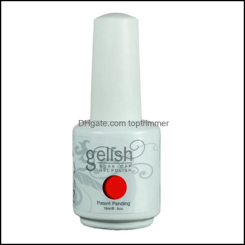 100% Brand New Gel Nail Polish Soak Off Nail Gel 403Colors 15ml 12Pcs lot 15ML for Salon Nail272q