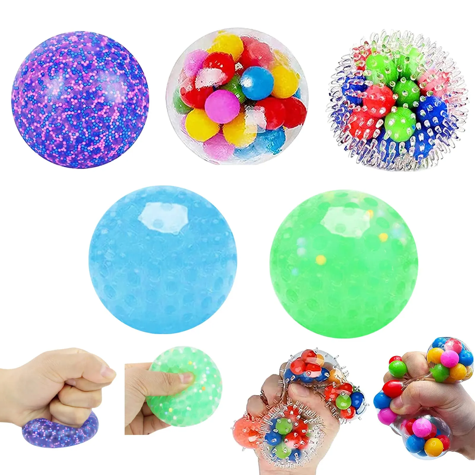  it fidget ball toys bubble  relief fingertip squeeze toy 3d silicone sensory toy