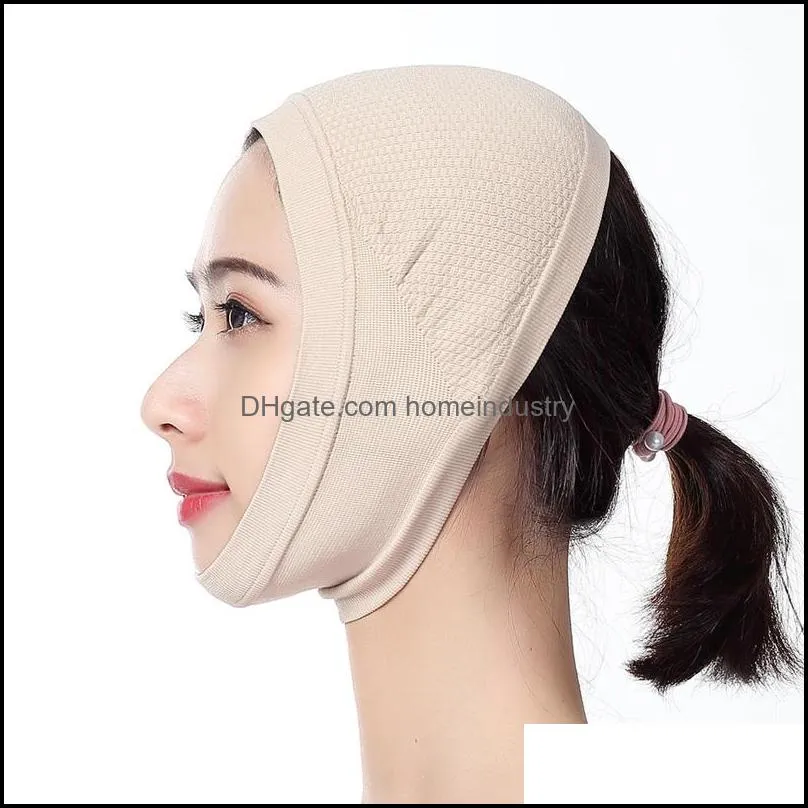 3D Reusable Breathable Beauty Women Face Slimming Bandage V Shaper Massage Lift Sleeping Mask Facial Slimming Bandages 180