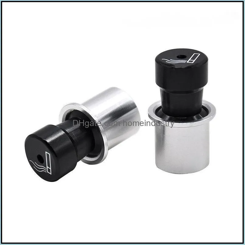 Metal car cigarette lighter aluminum portable pipe snuff bottle smoking accessories