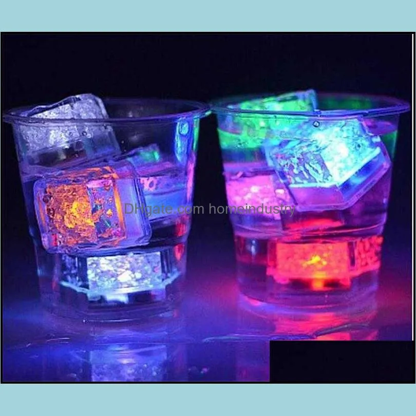 Customers Often Bought With Compare with similar Items LED Ice Cubes Bar Barware Flash Auto Changing Crystal Cube Water-Actived Light-up