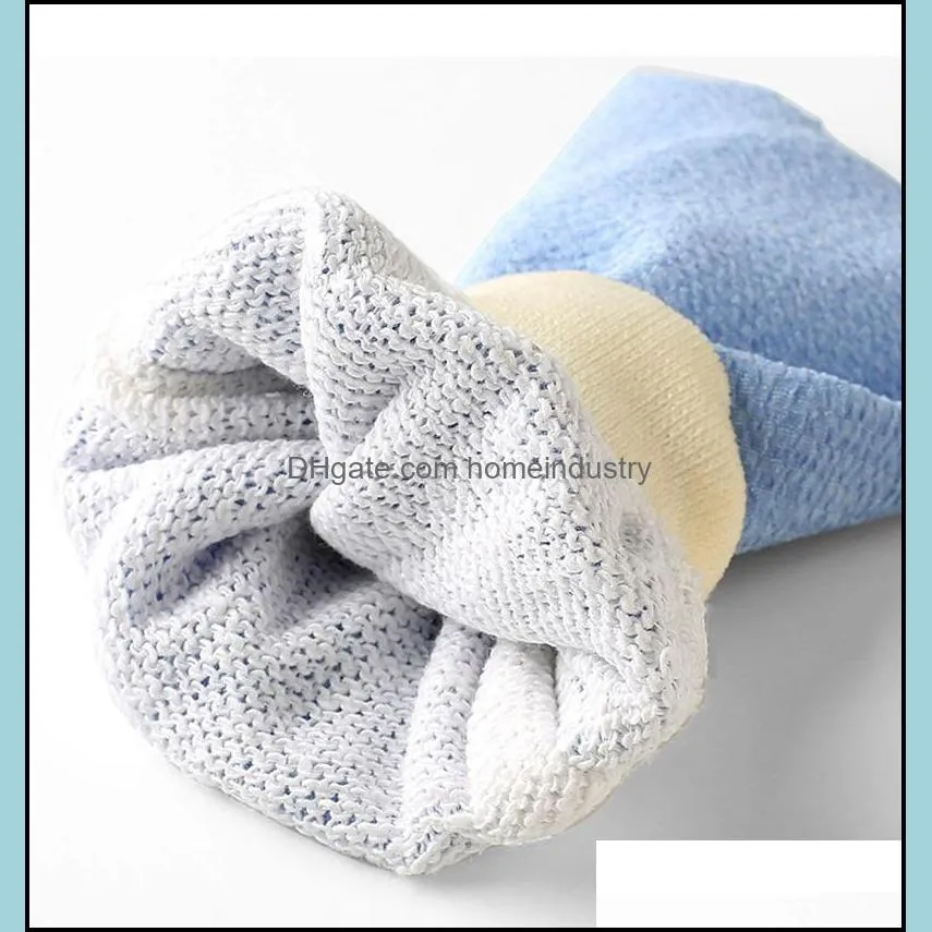 Double Layer Exfoliator Mitt Bath Shower Dead Skin Removal Gloves Exfoliating Glove Bath Scrubbing Supplies Tool
