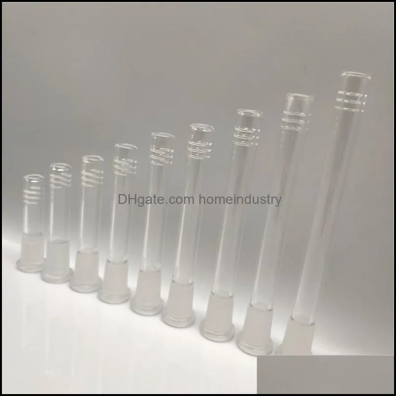 Glass downstem 14-18 female Lo Pro Diffused Downstem with 6 cuts have different size for bongs