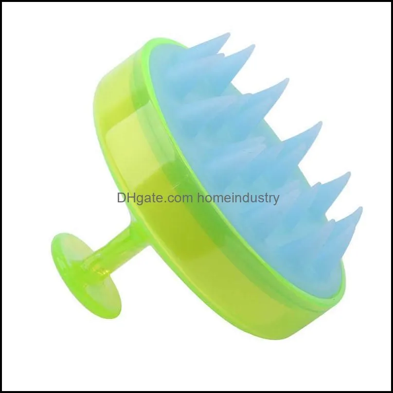Silicone shampoo brush scalp massage comb adult massager hair comb Bath Tool Accessories