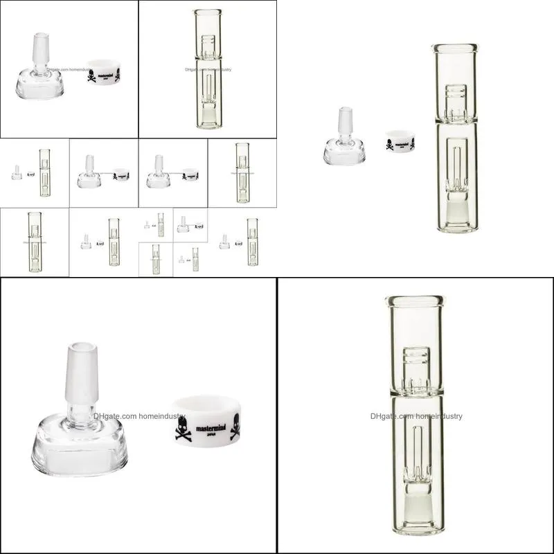 Osgree Smoking Accessory 14mm glass water pipe adapter WPA with HYDRATUBE TOOL Hubble Bubbler Attachment for pax 2 pax 3 Bong Rig Oil