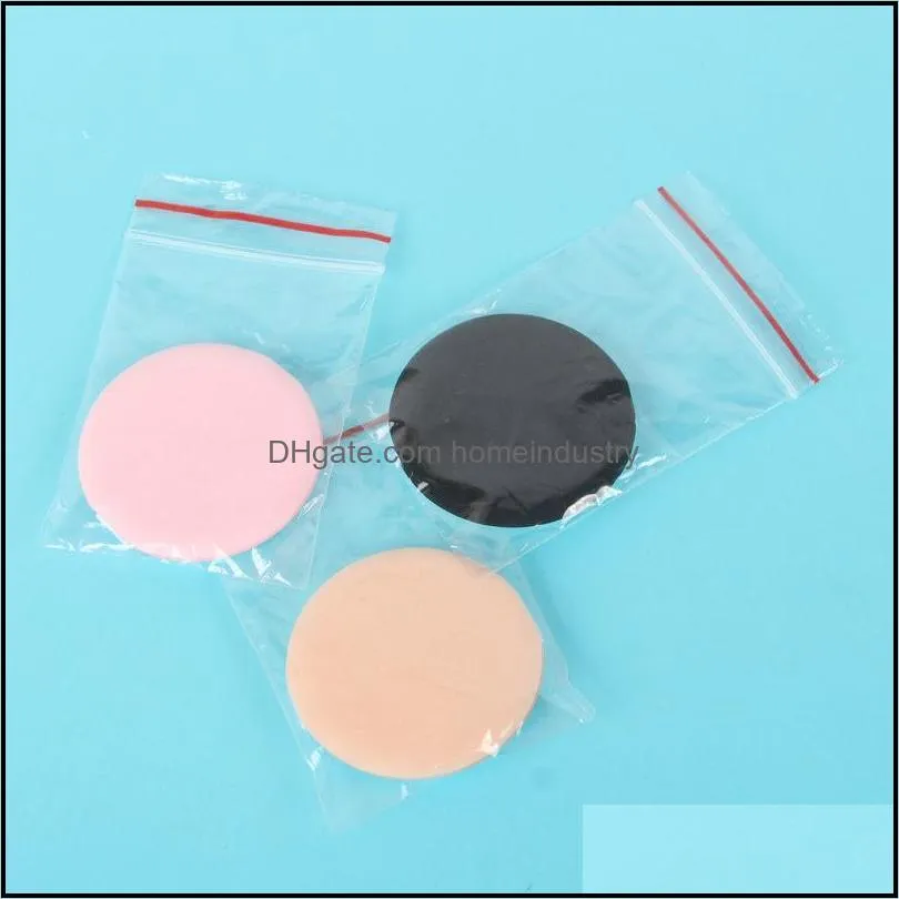 Facial Powder Foundation Puff Professional Round Shape Portable Soft Air Cushion Puff Makeup Foundations Sponge Beauty Tool