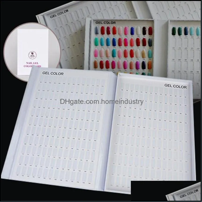 nail art kits 308 color tips display book chart board polish uv gel for salon access