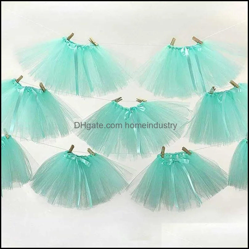 party decoration mini tutu skirt for wedding bride to be bachelorette hen bridal baby shower boy girl birthday table centerpiece