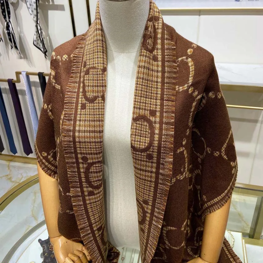 High quality Scarf Designer New Classic British Plaid Cotton Ladies Quality Luxury Cashmere Scarves For Women Autumn And Winter Shawl with box and accessories