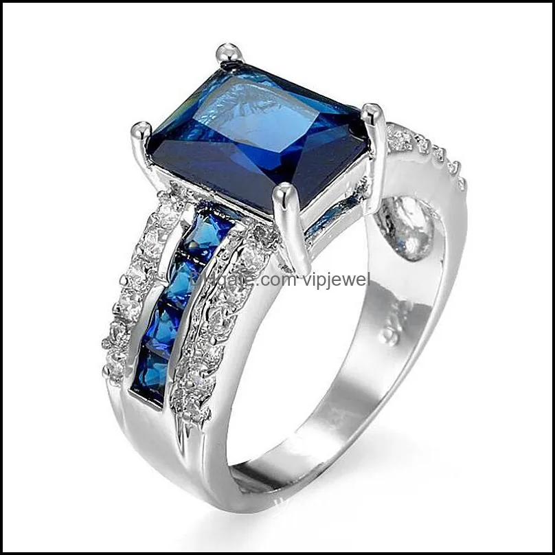 fashion jewelry women men multiple color ring kunzite onyx morganite gems 12pcs 925 sterling silver wedding flower ring