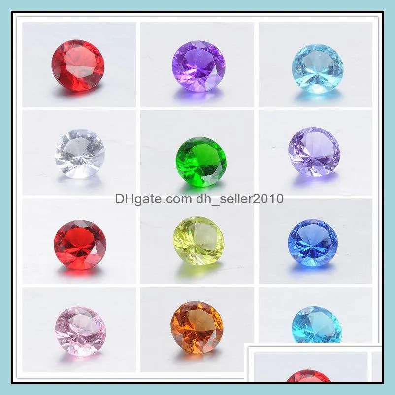 wholesale 2000pcs crystal beads small 5mm twinkling birthstone floating charm for diy glass floating locket accessories