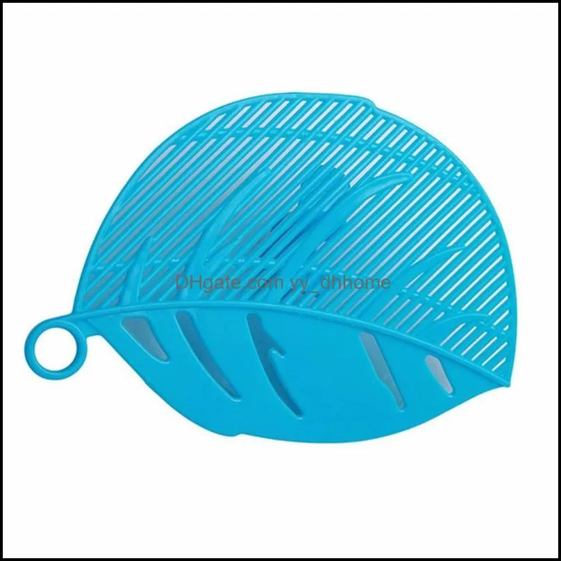 Leaf Shape Durable Clean Rice Wash Sieve Beans Peas Cleaning Gadget Kitchen Clips Fruit Vegetable Tool
