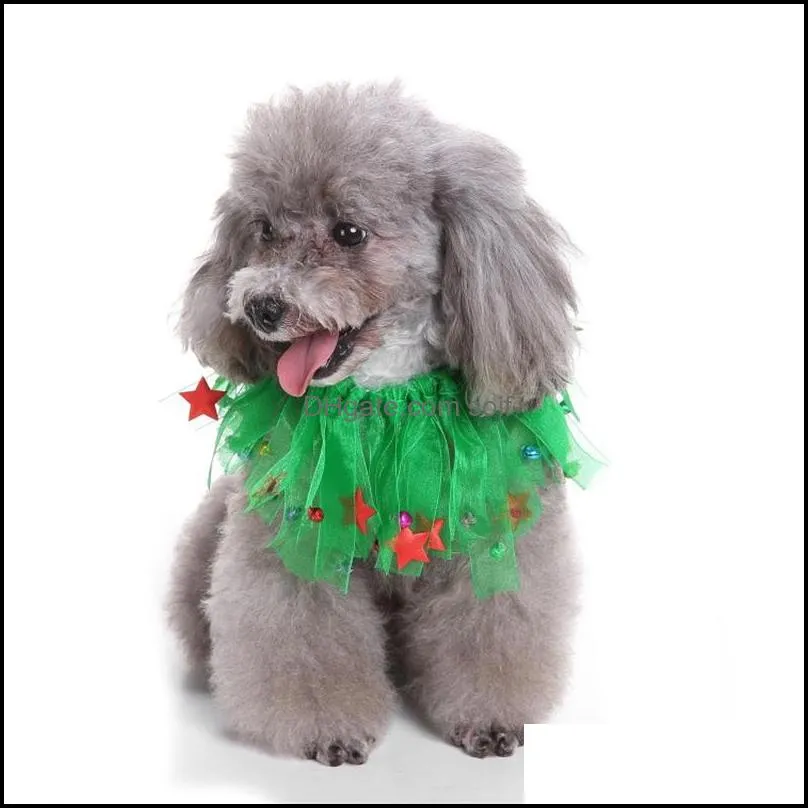 Dog Collar Halloween Pet Dog Puppy Ribbon Scarf Neck Collar Dog Nacklace Christmas Party Costume Decor Cosplay Pet Supplies