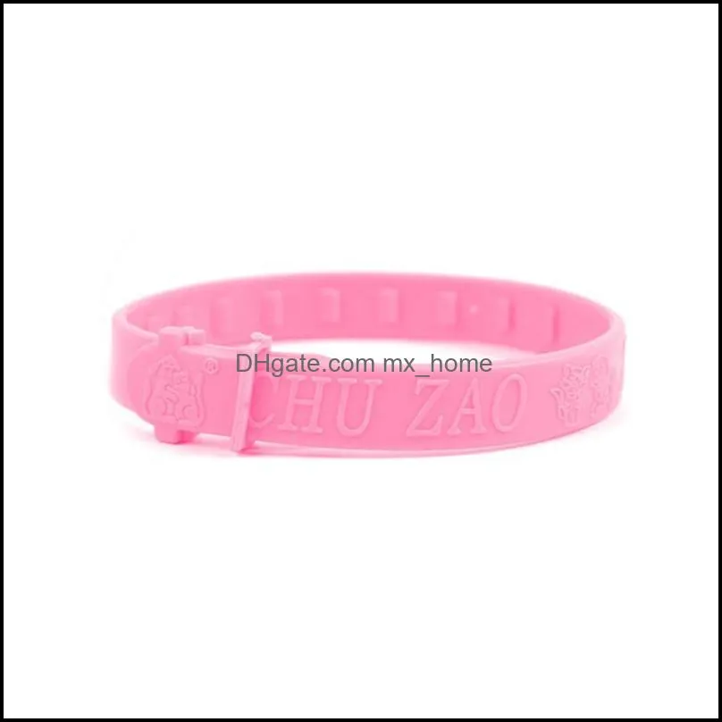 Adjustable Pet Collar Anti Flea Ticks Mosquitoes Pink Outdoor Cat Dog Collar Pet Protect Repel Rubber Necklace High Quality