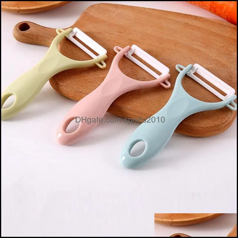 3 Colors Creative Dual Fruit Vegetable Peeler Julienne Peeler Cutter Kitchen Gadgets Stainless Steel Sharp Potato Carrot Grater