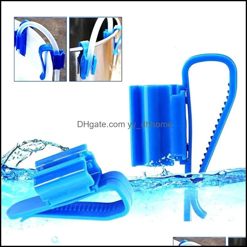 Home Brew Bucket Clip Pipe Siphon Tube Flow Control Wine Beer Clamp Fish Aquarium Filtration Water Pipe Filter Hose Holder