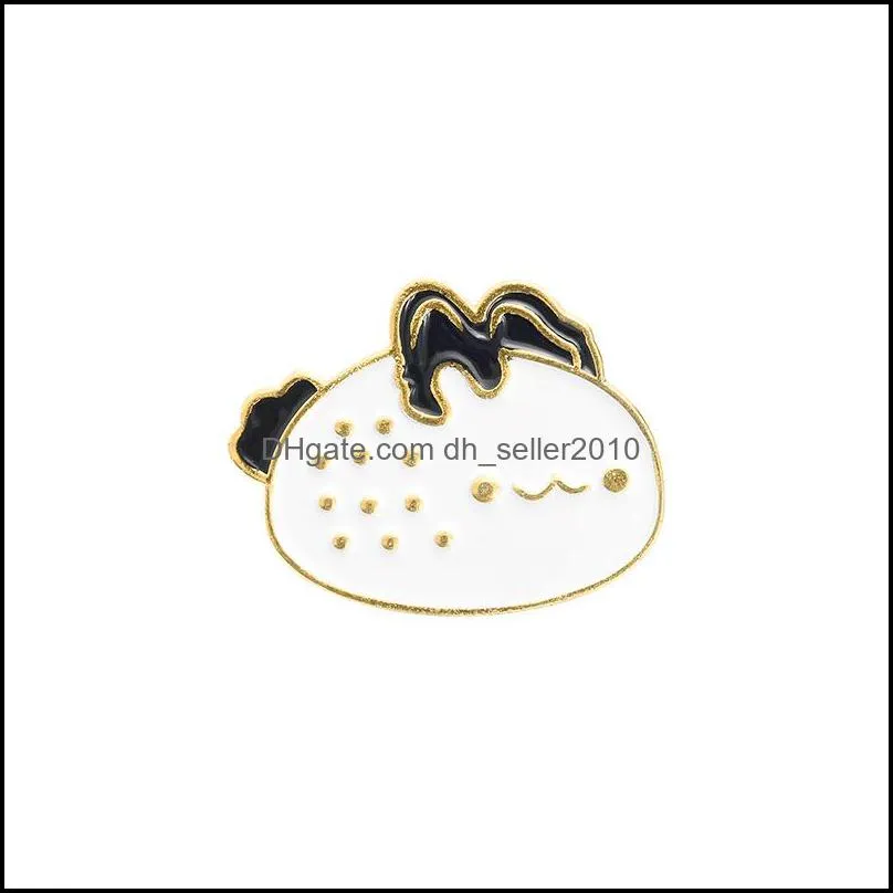 Alloy Cartoon Brooches Octopus Tortoise Hippocampus Ocean Animal Enamel Pins Shirt Student Bag  1 6zba Q2