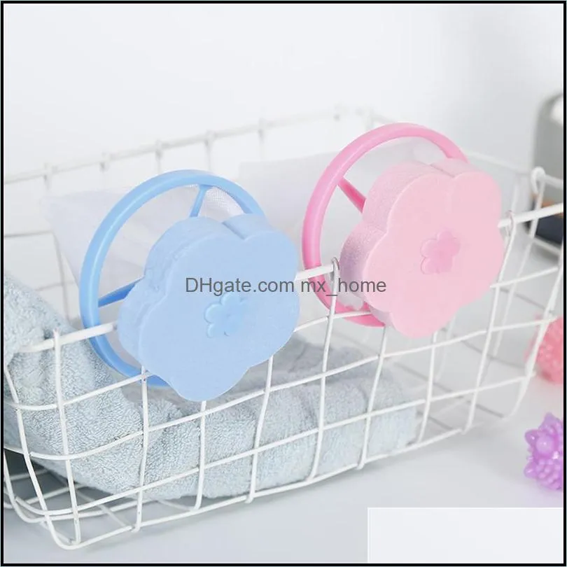 Clothing Fur Hair Catcher Cleaning Balls Bag Laundry Balls Discs Dirty Fiber Collector Filter Mesh Pouch Washing Machine Filter