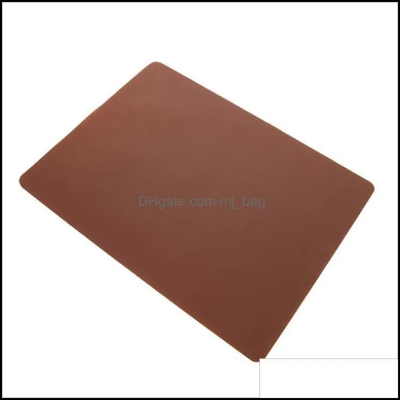 40x30cm Silicone Pad Mat Bakeware Mat Silicone Oven Heat Insulation Pad  Mats Baking Liner Non-stick Thick Kitchen Tools