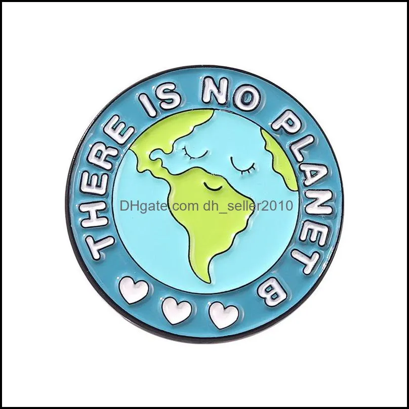 Please Help Earth Enamel Pin Custom Brooches Be Kind Lapel Badge Environment Jewelry Gifts For Kids 6122 Q2