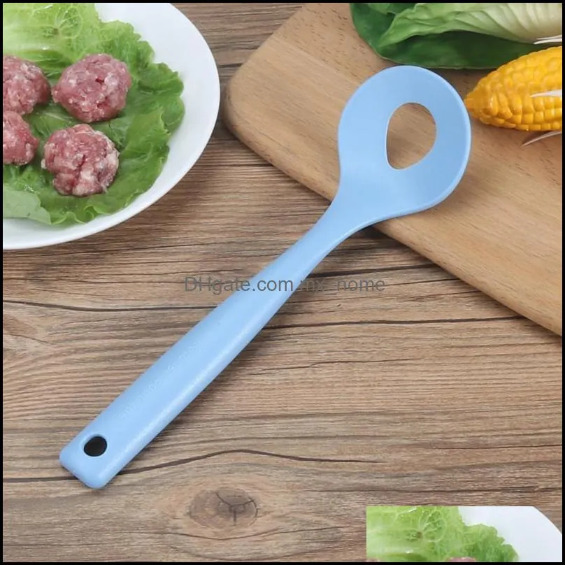 Non-stick Meatball Maker Spoon MeatBaller Elliptical Leakage Hole Meat Ball Mold Creative Kitchen Tools Meatball fish ball maker