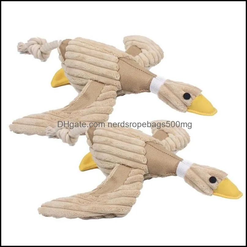 Funny Dog Squeaky Duck Toy Puppy Chew Toys For Dogs Pet Squeak Plush Sound Toy Soft Dog Cat Play Interactive Toys Pets Supplies