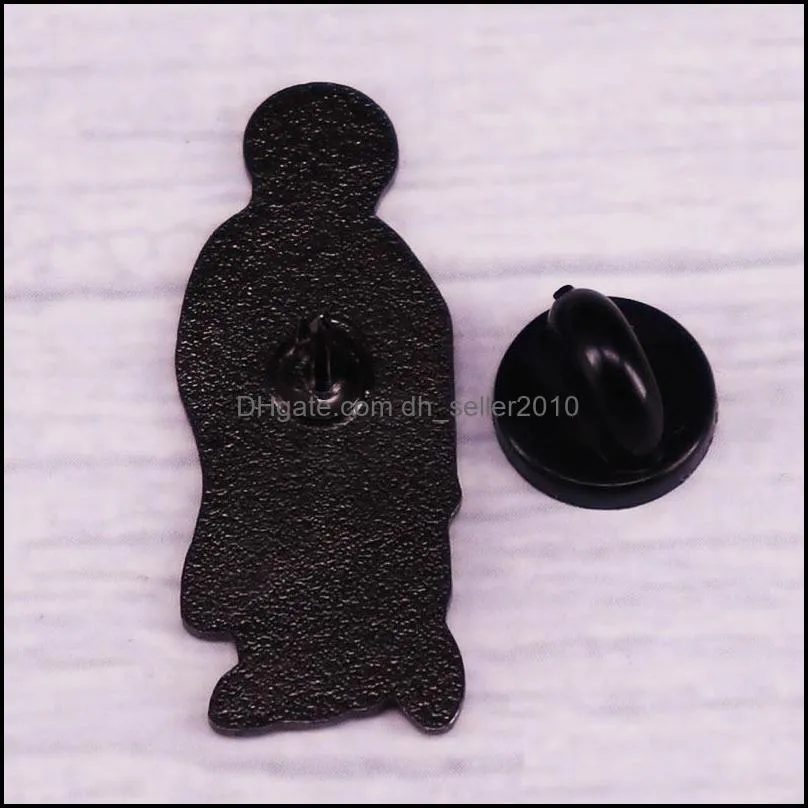 Hard Enamel Brooches Pins Cartoon Badges Women Brooch Fashion Jewelry 1465 E3