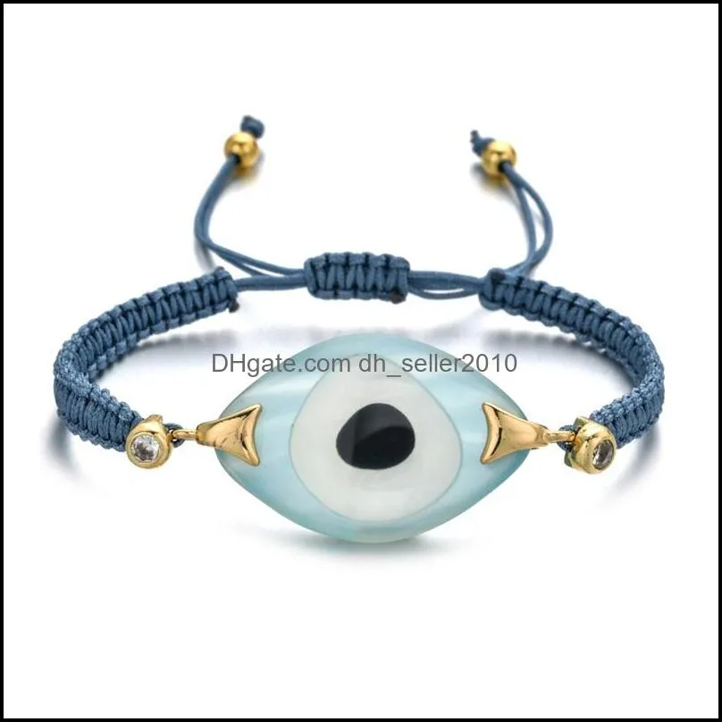 Go2boho Evil Eye Bracelet For Women Jewelry 2021 Trendy Turkish Eye Jewellery Bohemian Friendship Pulsera Braided Rope Bracelets 1682