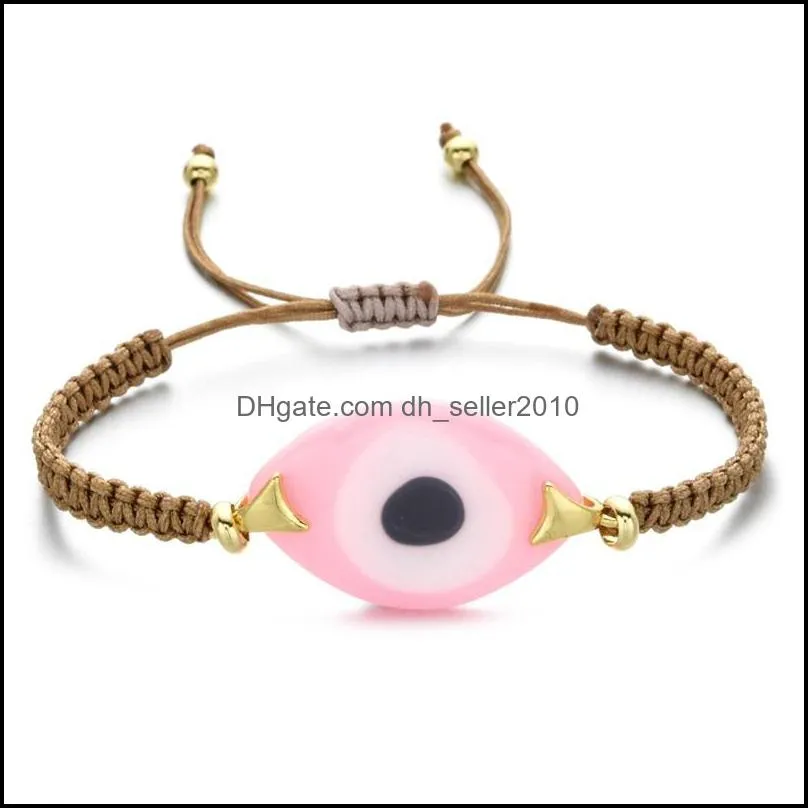 Go2boho Evil Eye Bracelet For Women Jewelry 2021 Trendy Turkish Eye Jewellery Bohemian Friendship Pulsera Braided Rope Bracelets 1682