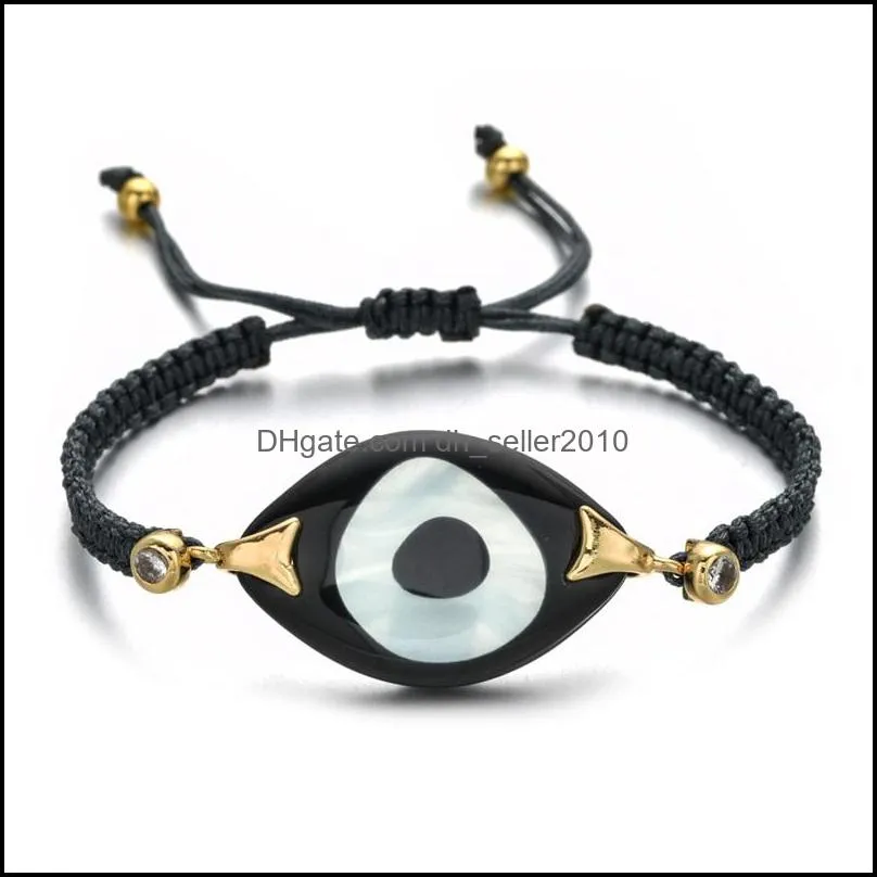 Go2boho Evil Eye Bracelet For Women Jewelry 2021 Trendy Turkish Eye Jewellery Bohemian Friendship Pulsera Braided Rope Bracelets 1682