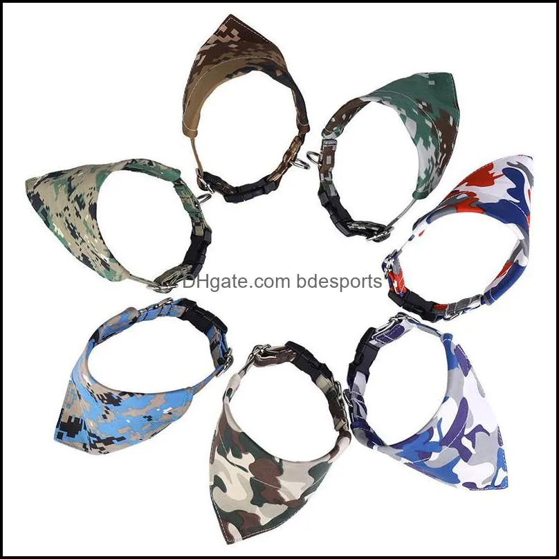 New Navy Style Dog Bandanas Washable Pet Bandanas Scarf Collar Cat Dog Scarf Dog Collar Pet Supplies 7 Colors