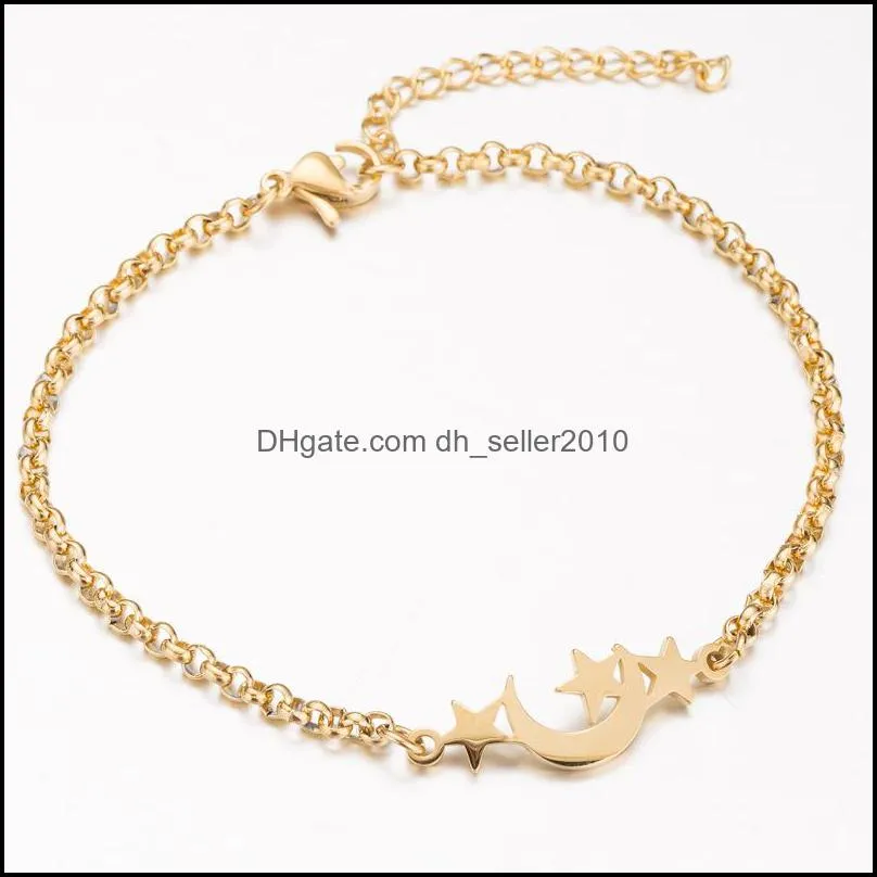 2020 New Animal Bracelets Gold Chain Jewelry Butterfly Cross Elephent Heart Charm Bracelet for Women Valentine`s Day 152 U2