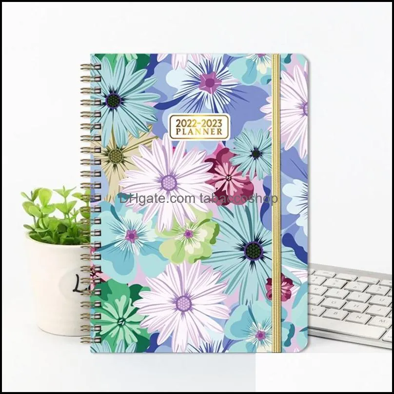 notepads spiral planner journal notebook appointment diary ruled for office women men dropshipnotepads