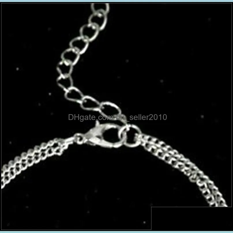 Luminous Heart Tassel Foot Chain Silver Glow In the Dark Anklet Chain Yoga Dancing Feet Bracelet Ankle Bracelets 242 T2