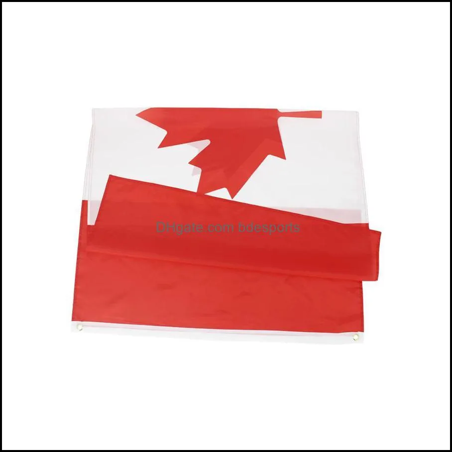 Big Canadian Flag Hanging Canada National Country Large Flag Canada Banner For Festival Home Decoraiton 90*150cm