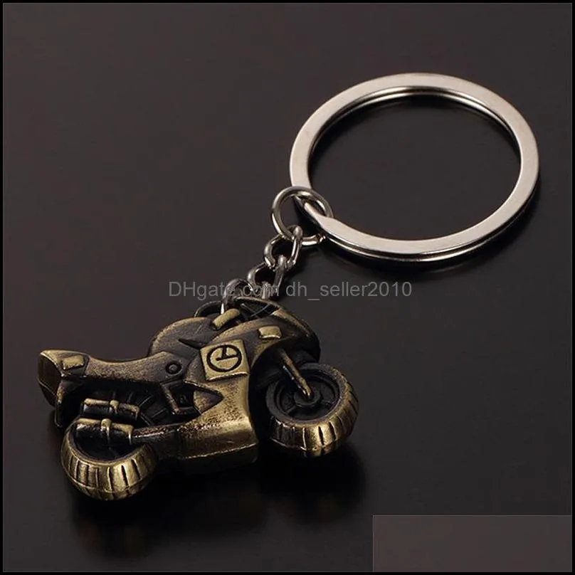 Key Rings Creative Gift 3d Heavy Duty Motorcycle Metal Car Advertisement Waist Key Ring Chain Pendant Accessories 1189 E3