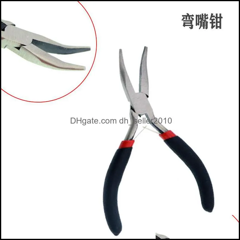 Mini Wire Pliers DIY Handcraft Spring Needle Nose Flat Nose Plier Cutting Jewelry Tools Equipment Fit Beadwork Repair 4jp H1