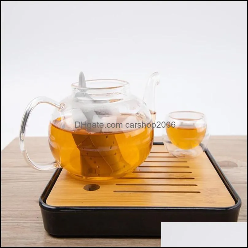 Creative  Tea Infuser Teapot Filter Silicone Leakproof Loose Leaf Animal Tea Strainer Coffee Drinkware Kitchen Accessories