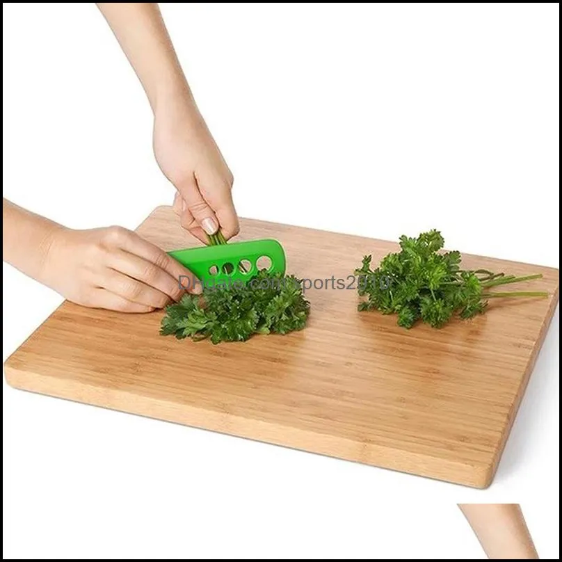 Vegetable Leaf Picker Vegetable Leaf Comb Household Kitchen Multi-function Cooking Gadget Portable Kitchen Tool Accessories