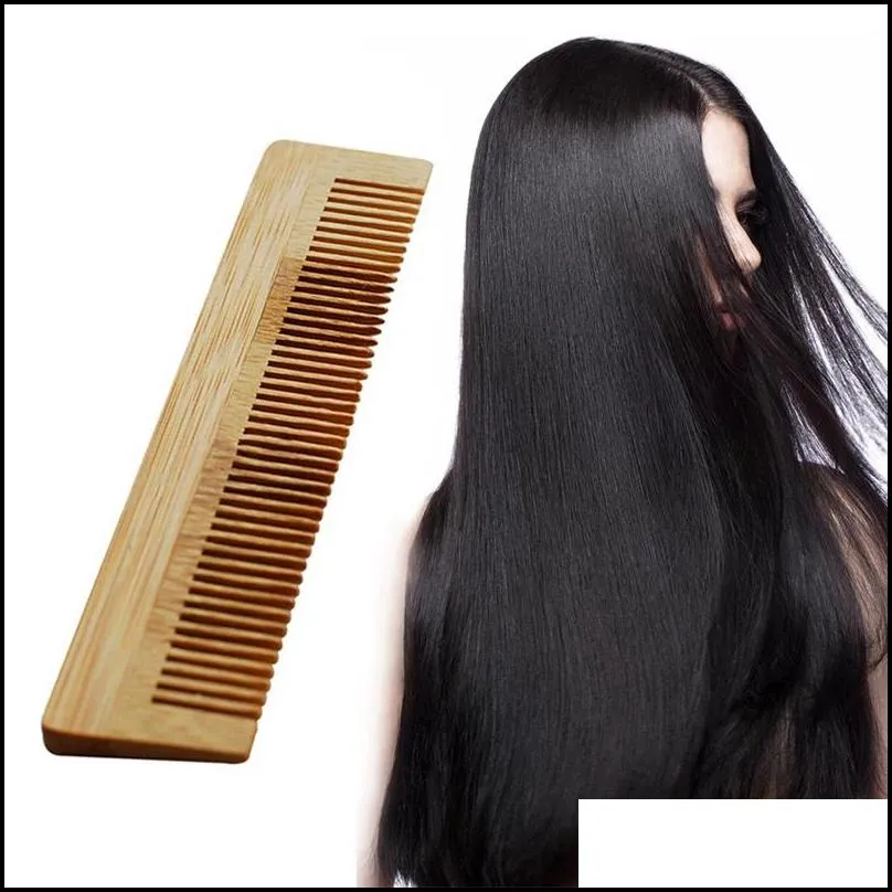 1pcs high quality massage wooden comb bamboo hair vent brush brushes hair c187l