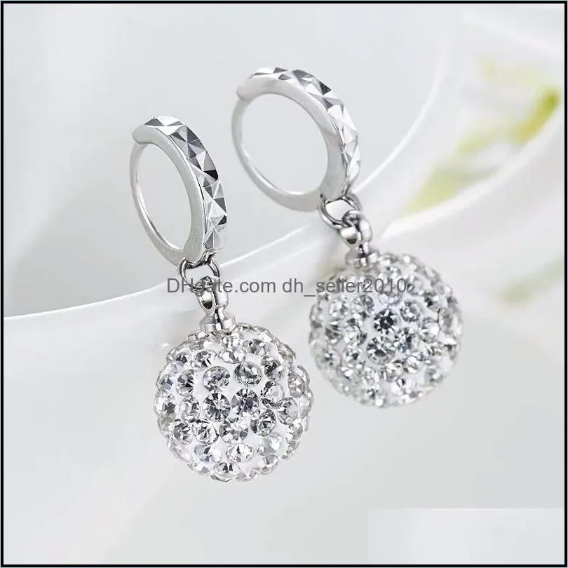 925 sterling silver new jewelry shambhala luxury zirconia female popular original brand of high-end vintage stud earrings 779 z2