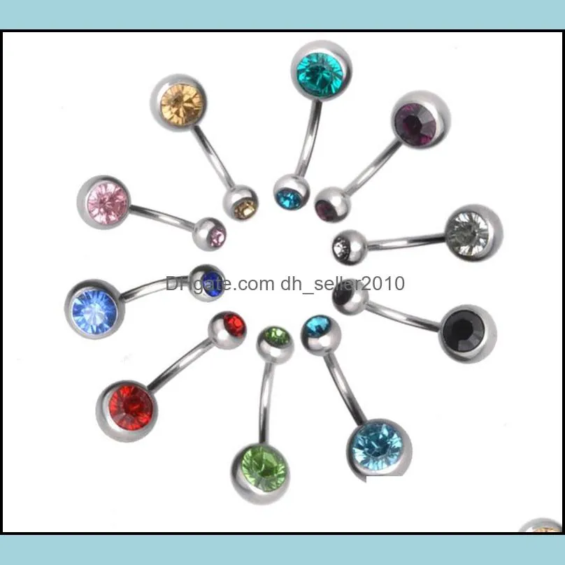 european and american fashion titanium steel navel ring navel nail body piercing jewelry buckle 484 t2