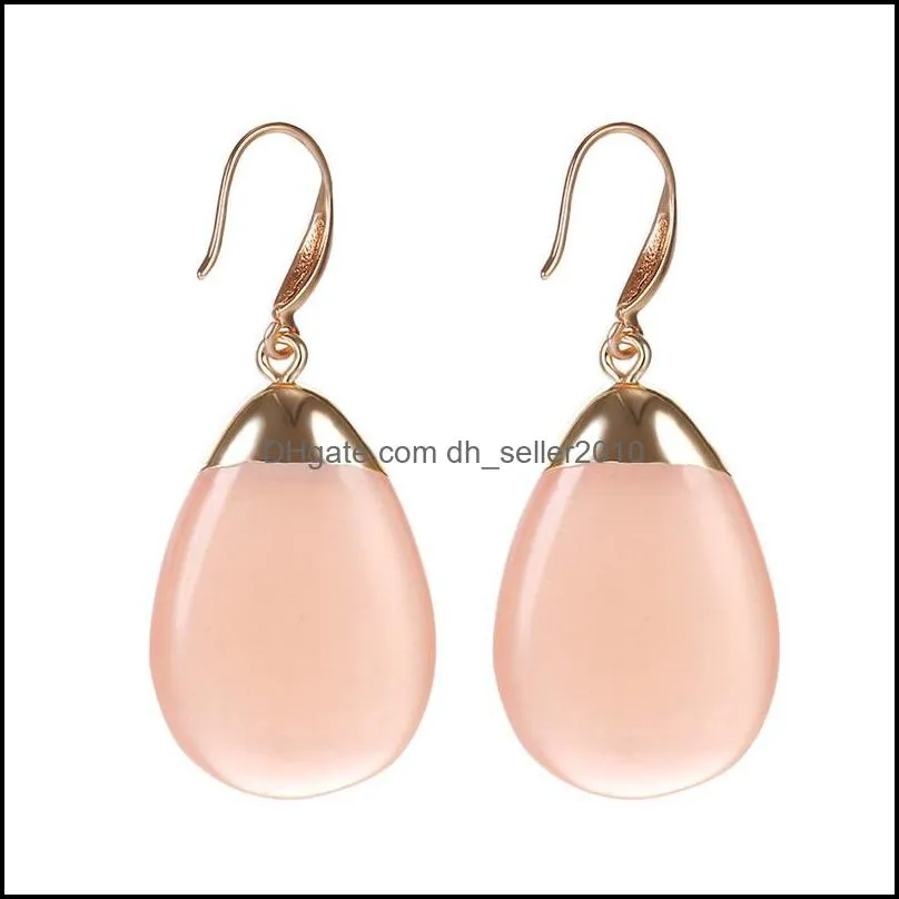 trendy cute resin earrings for women colorful dangle chandelier copper oval drop earring candy color kids gifts