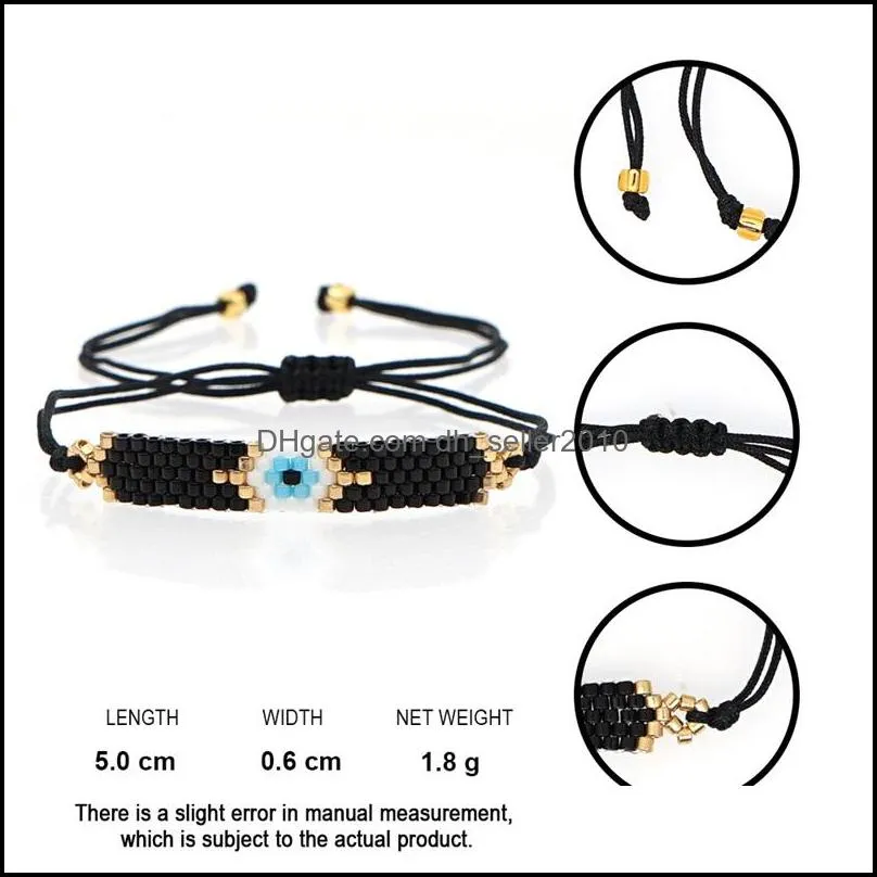 go2boho evil eye bracelet miyuki turkish eye bracelets for women pulseras wholesale jewelry handmade beads woven jewellery 1649 v2