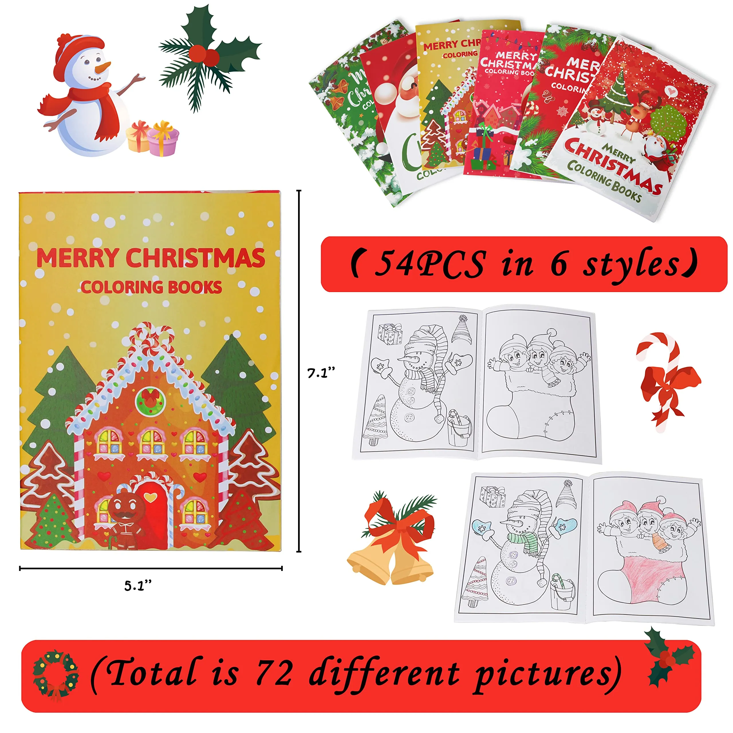 Christmas Decorations Coloring Books Kids Party Favors Xmas Stockings  Goodie Bags Stuffer Fun Holiday Supplies Drop Ediblesbag Am3Vy6781169 From  China Dvd, $0.46