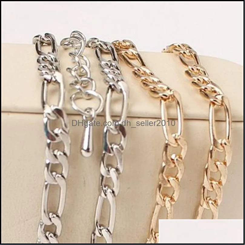 European and American Foreign Trade Anklets Jewelry Fashion Simple and Versatile Metal Chain Ladies Anklet C3