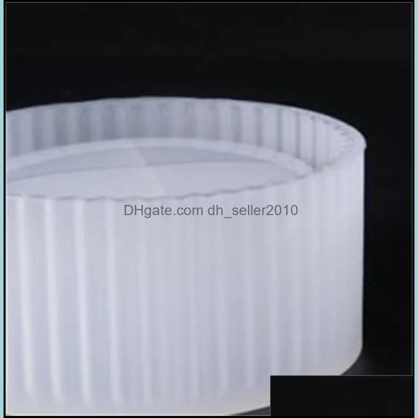 DIY Crystal Epoxy Resin Mould Round Stripe Storage Box Silicone Mold For Resin 20211230 T2