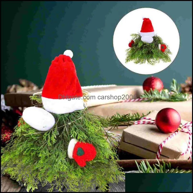1pc Xmas Glowing Doll Luminous Gnome Christmas Tree Supplies For Decor